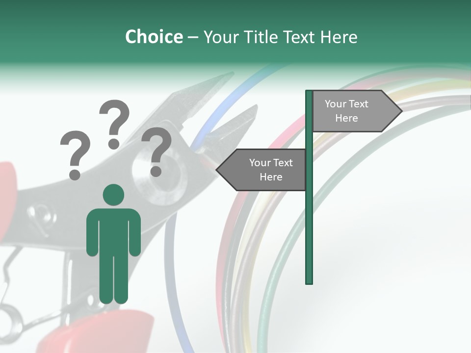 Important Choice Concept PowerPoint Template