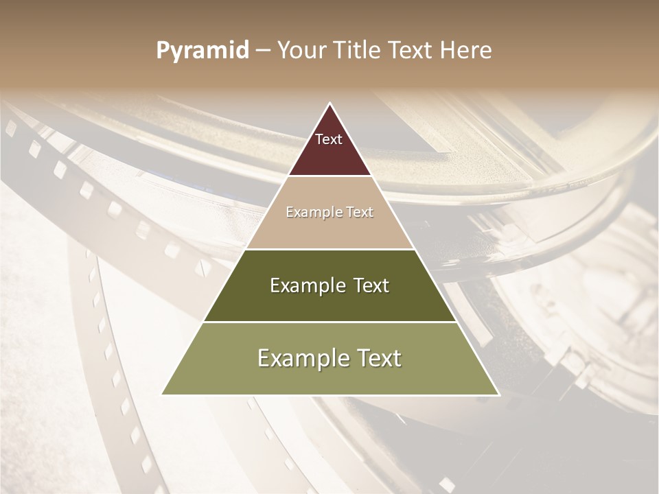 Film Reels Closeup PowerPoint Template