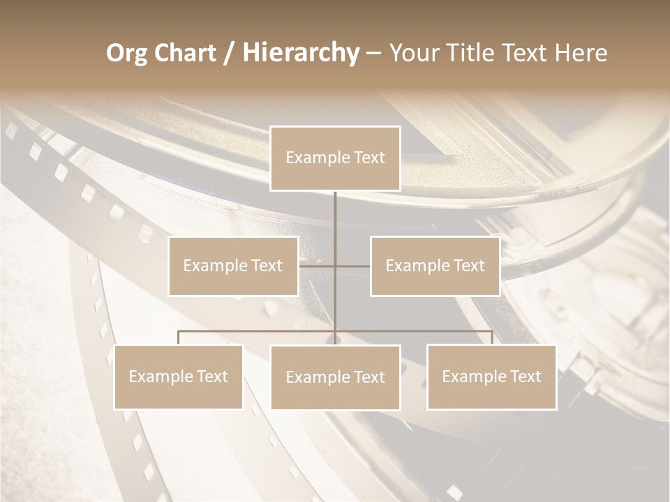 Film Reels Closeup PowerPoint Template