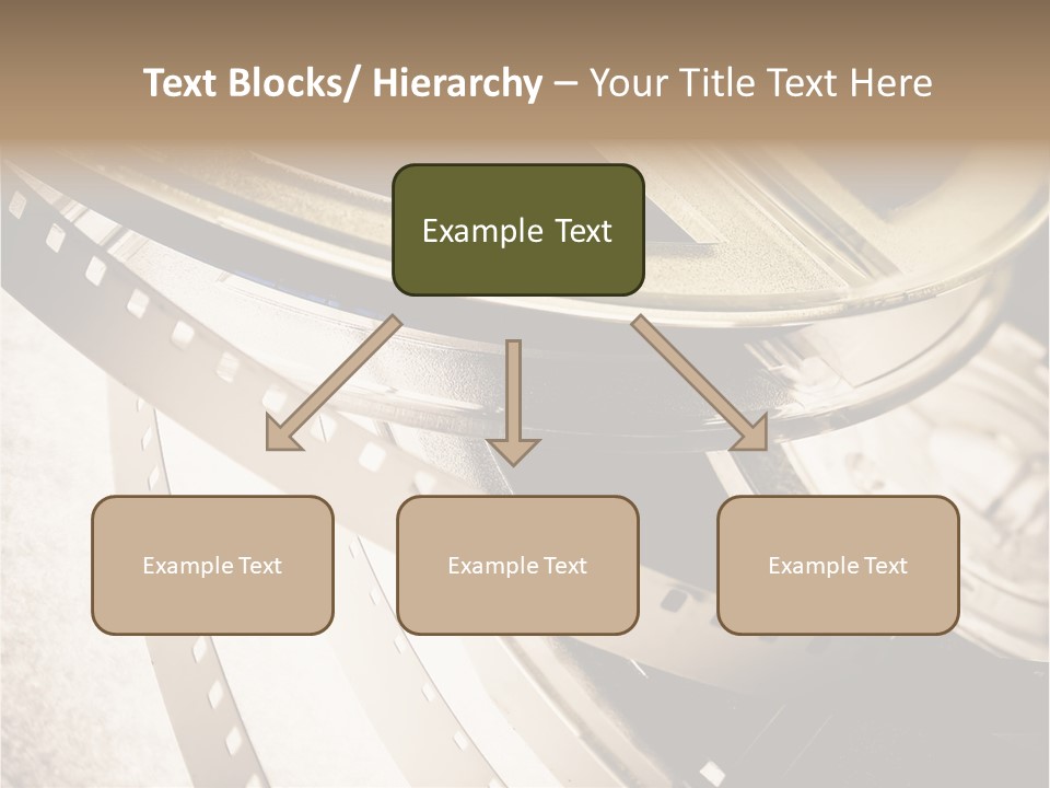 Film Reels Closeup PowerPoint Template