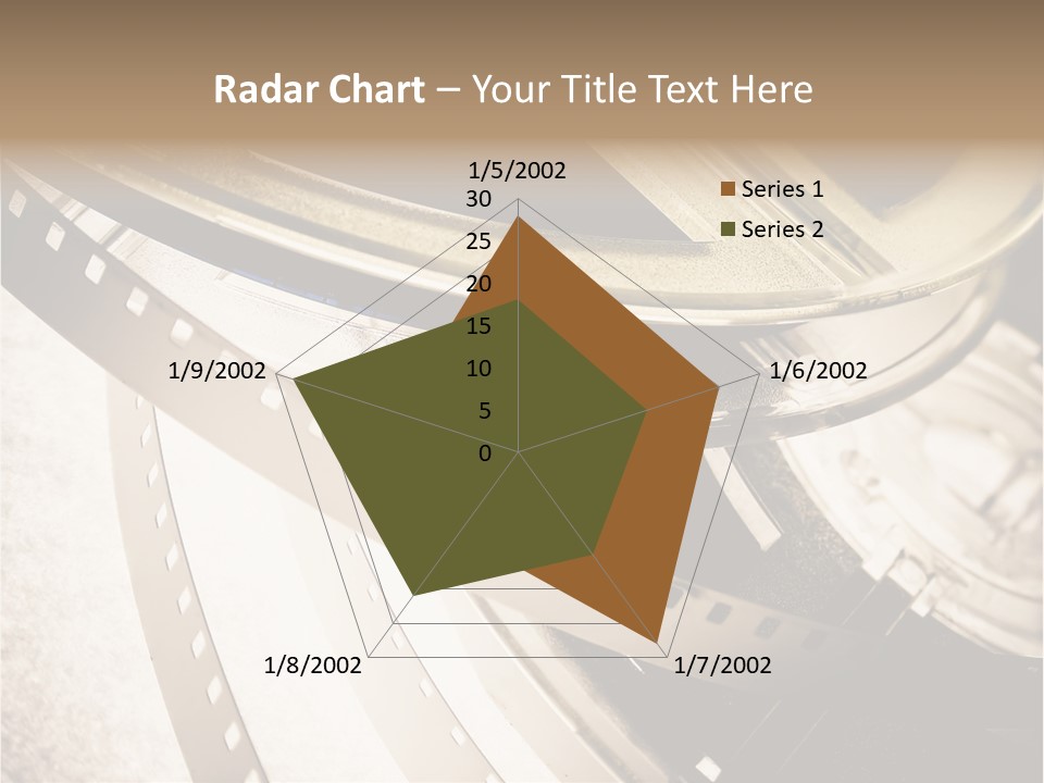 Film Reels Closeup PowerPoint Template