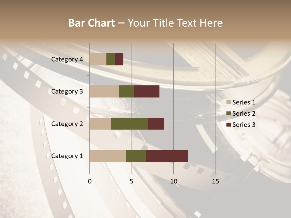 Film Reels Closeup PowerPoint Template