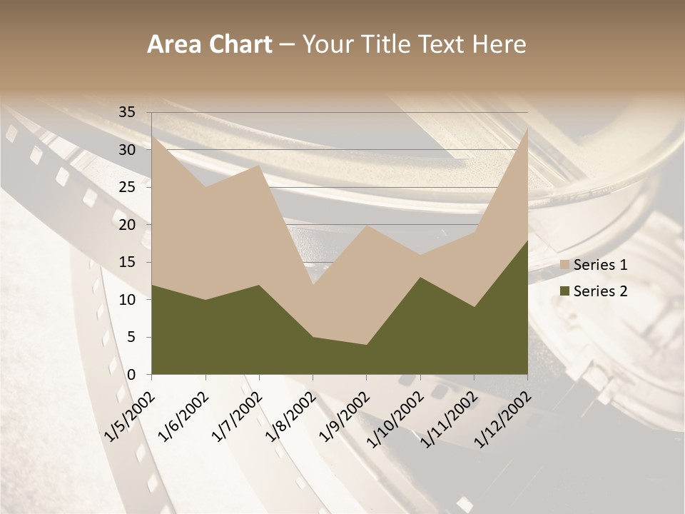 Film Reels Closeup PowerPoint Template