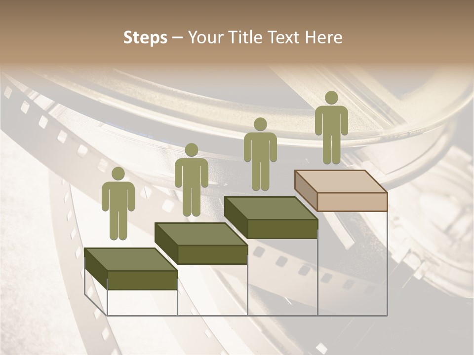 Film Reels Closeup PowerPoint Template