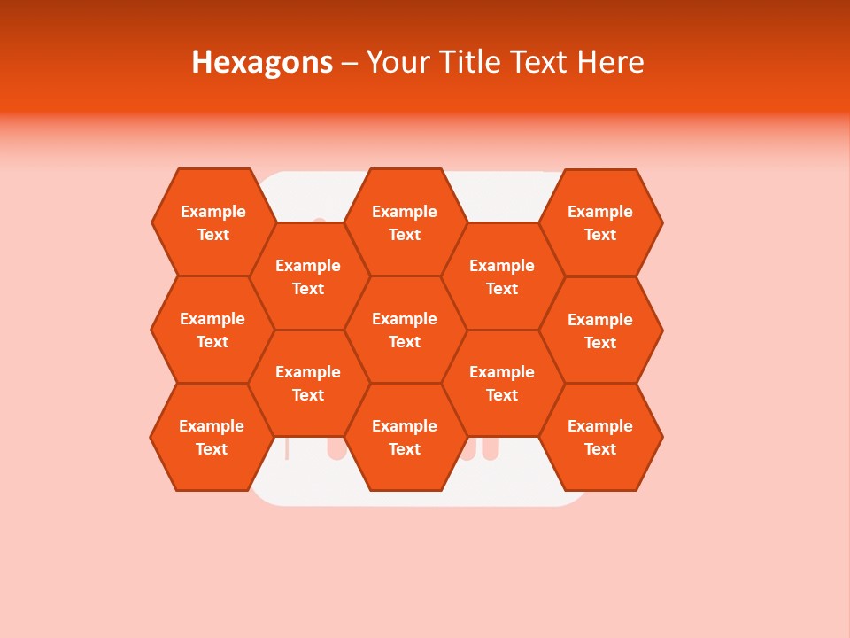 Orange Departing Flights Sign With People PowerPoint Template