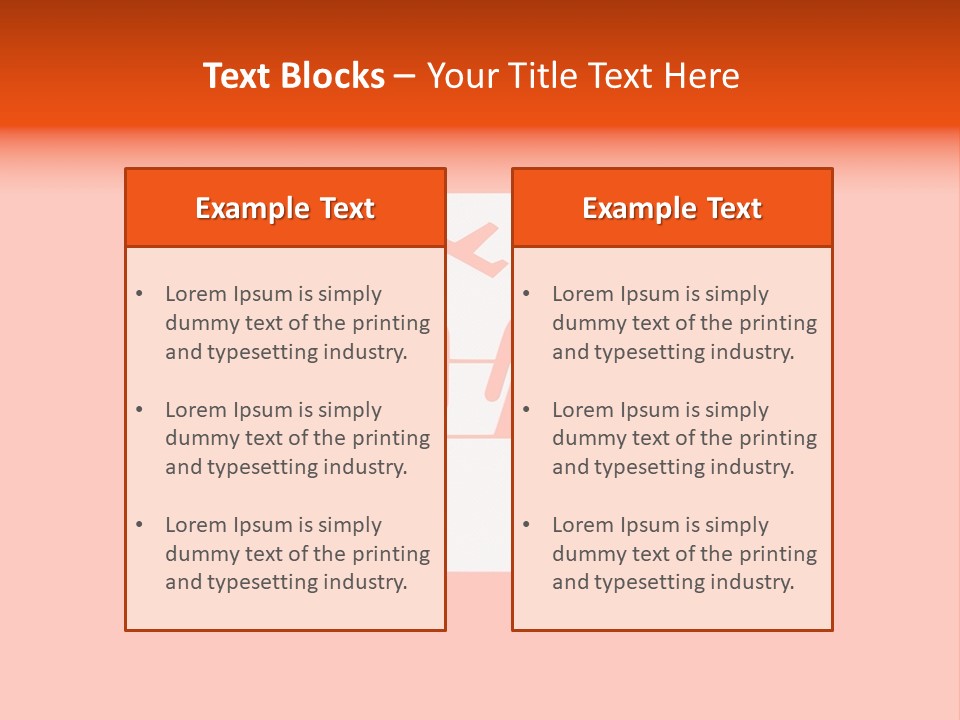 Orange Departing Flights Sign With People PowerPoint Template