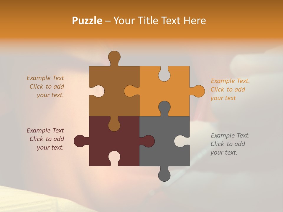 Young Kid At The Dentis 2 PowerPoint Template