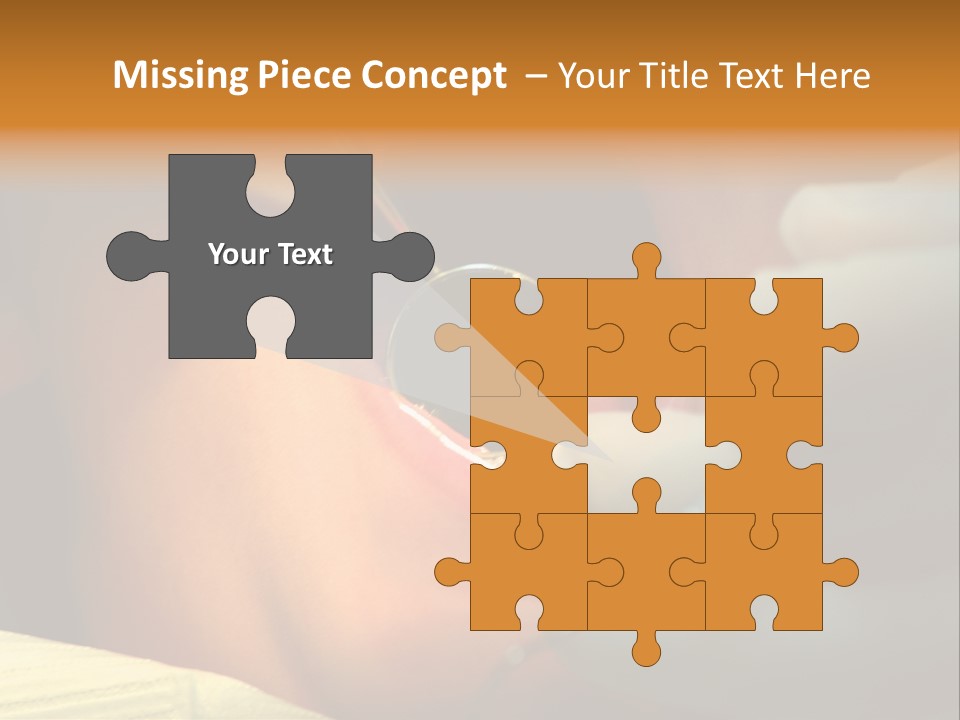 Young Kid At The Dentis 2 PowerPoint Template