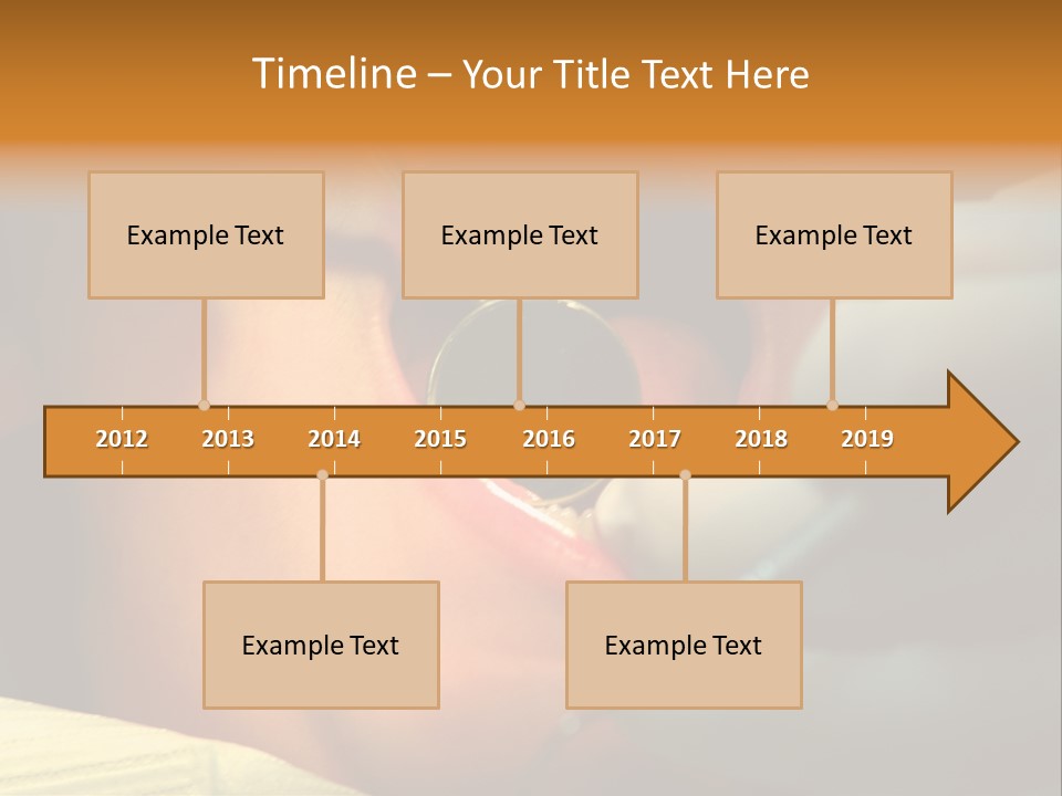 Young Kid At The Dentis 2 PowerPoint Template