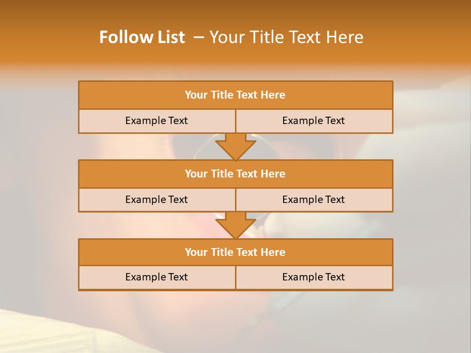 Young Kid At The Dentis 2 PowerPoint Template