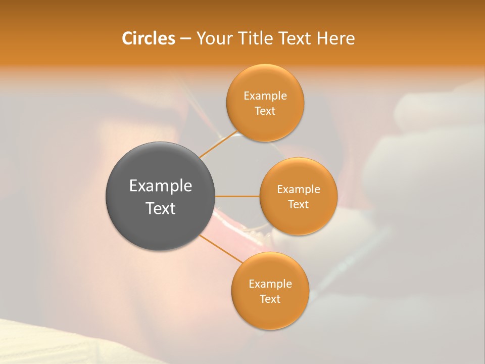 Young Kid At The Dentis 2 PowerPoint Template