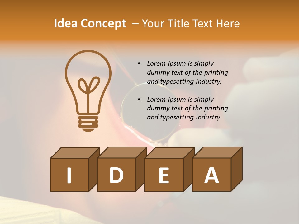 Young Kid At The Dentis 2 PowerPoint Template