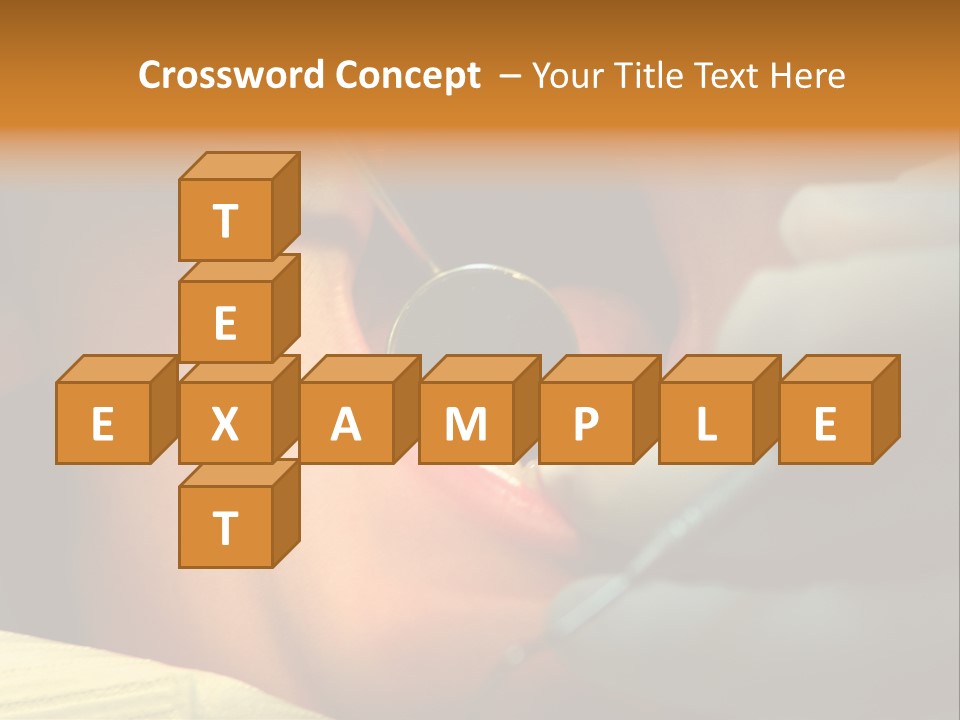 Young Kid At The Dentis 2 PowerPoint Template