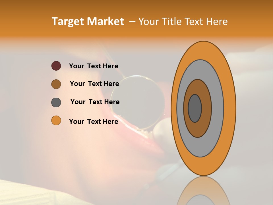 Young Kid At The Dentis 2 PowerPoint Template