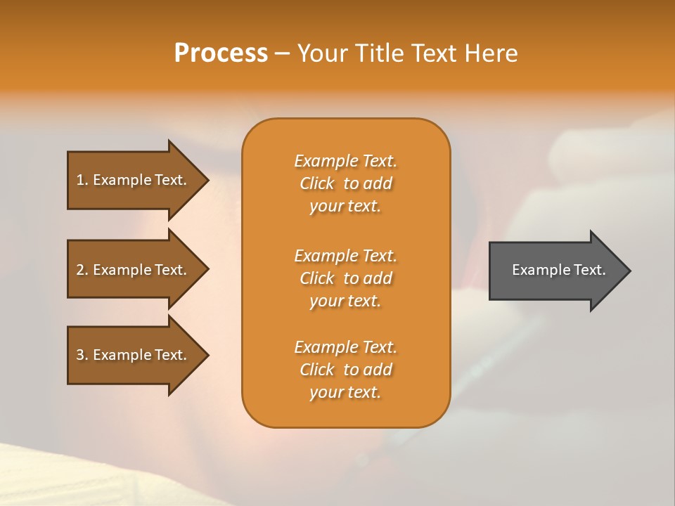 Young Kid At The Dentis 2 PowerPoint Template