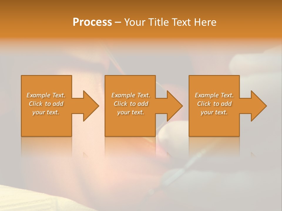Young Kid At The Dentis 2 PowerPoint Template