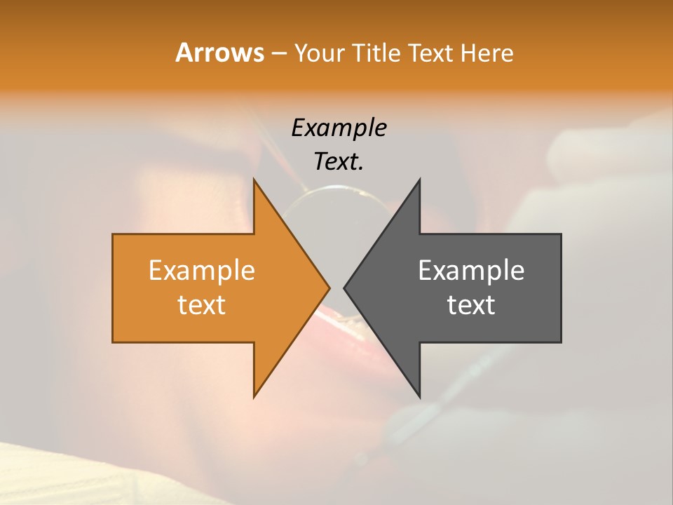 Young Kid At The Dentis 2 PowerPoint Template