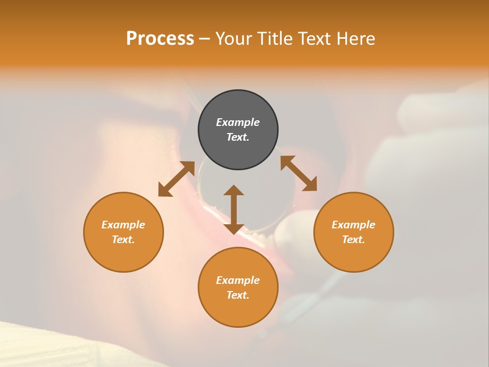 Young Kid At The Dentis 2 PowerPoint Template