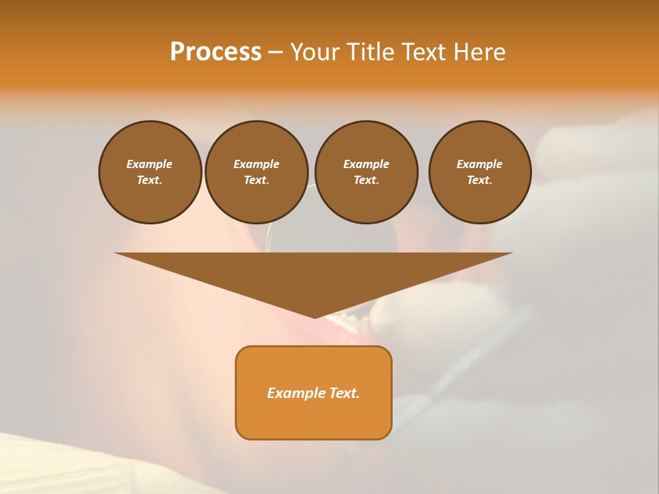 Young Kid At The Dentis 2 PowerPoint Template