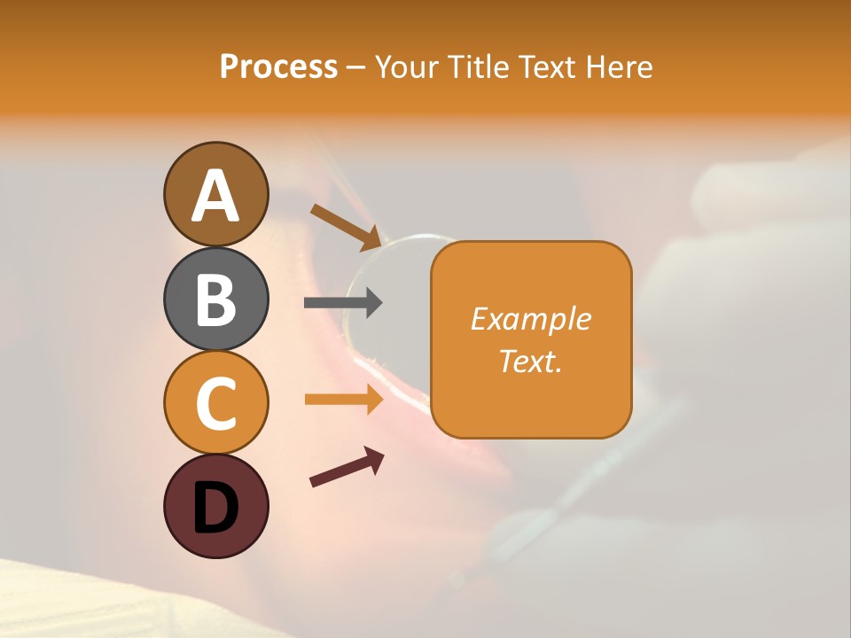 Young Kid At The Dentis 2 PowerPoint Template