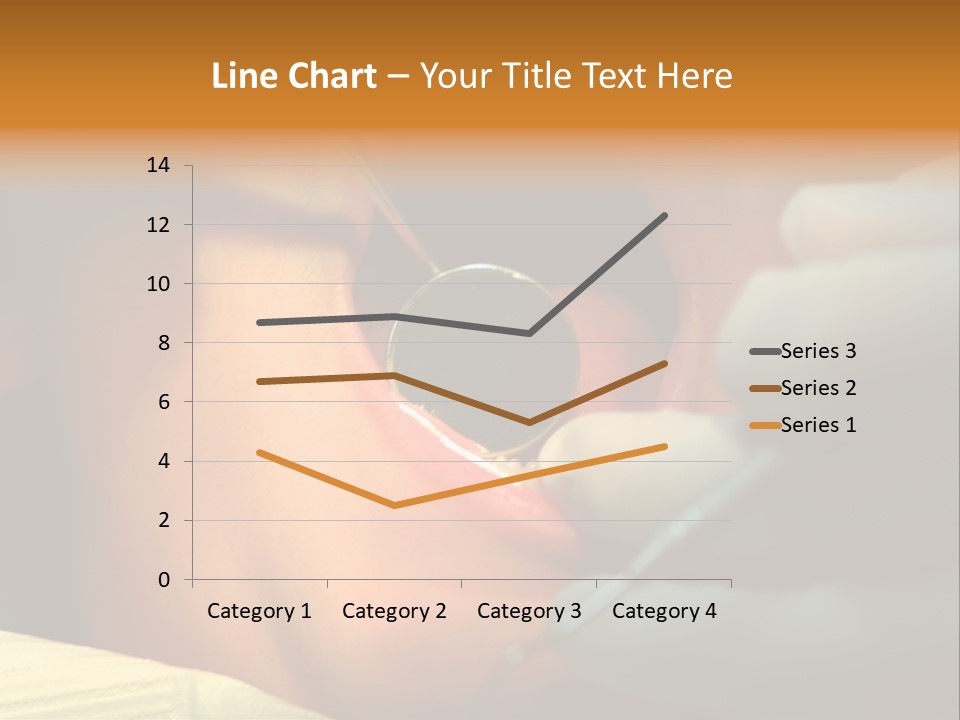 Young Kid At The Dentis 2 PowerPoint Template
