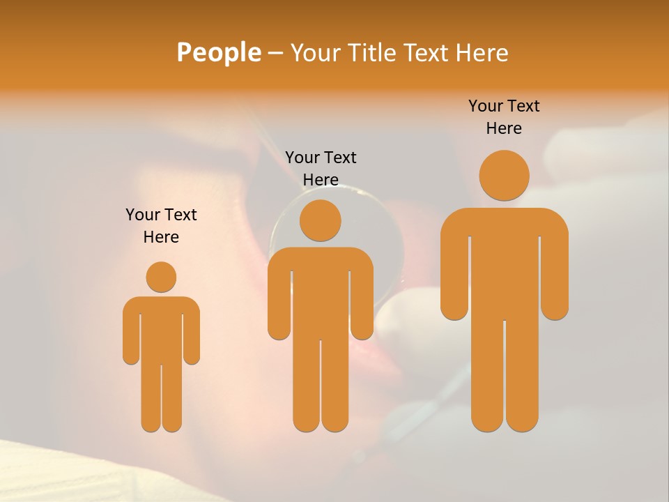 Young Kid At The Dentis 2 PowerPoint Template