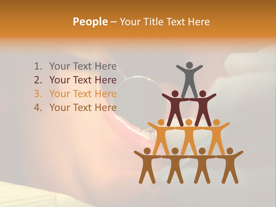 Young Kid At The Dentis 2 PowerPoint Template