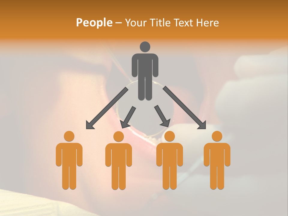 Young Kid At The Dentis 2 PowerPoint Template