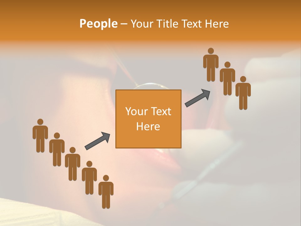 Young Kid At The Dentis 2 PowerPoint Template