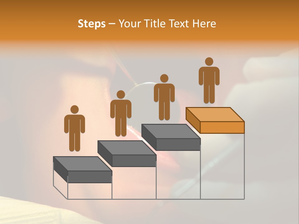 Young Kid At The Dentis 2 PowerPoint Template