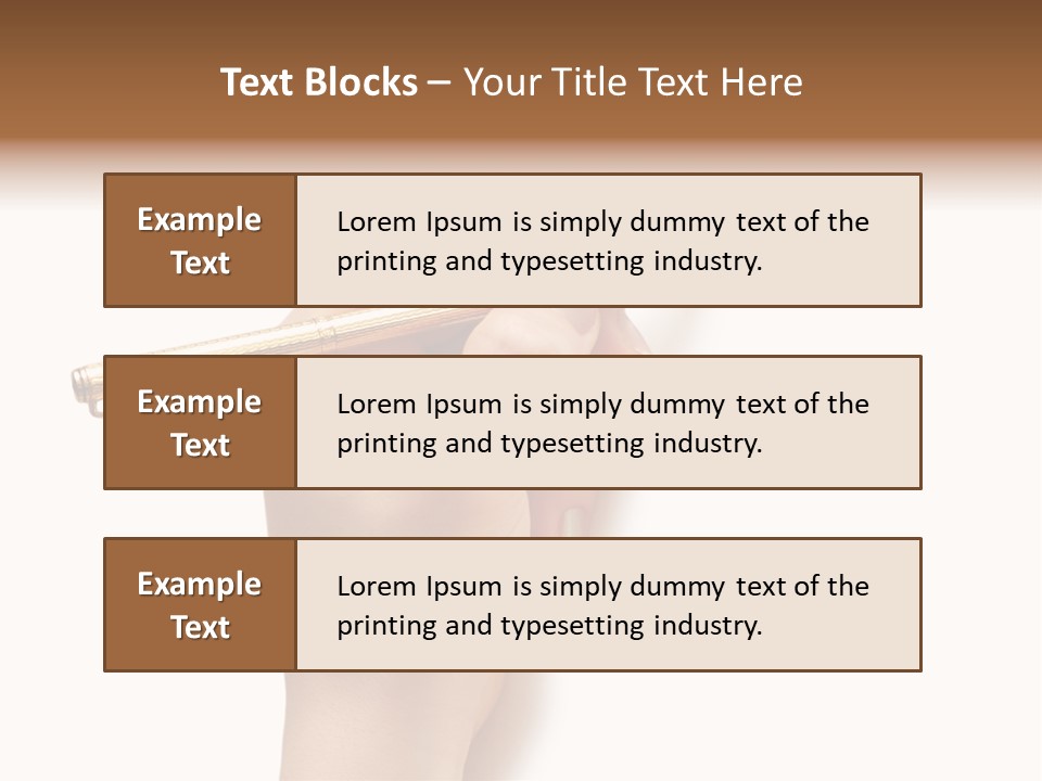 Hand Holding Pen Isolated On White Background - More Similar Photos In My Portfolio PowerPoint Template