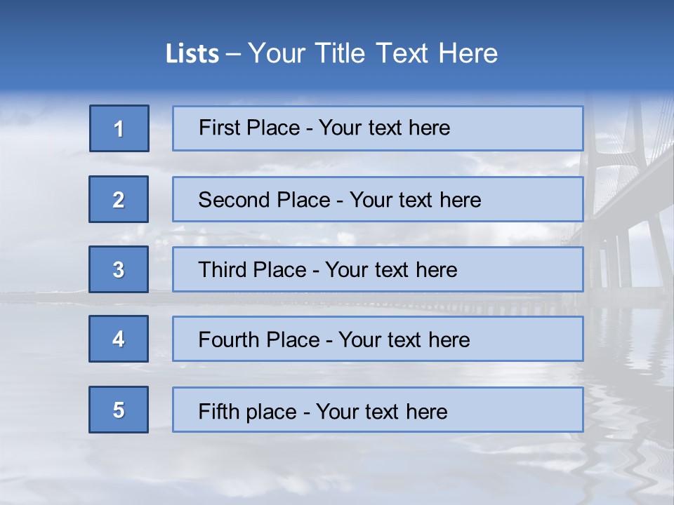 Bridge PowerPoint Template