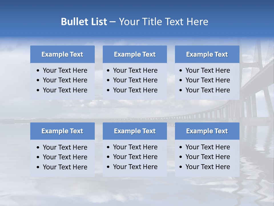 Bridge PowerPoint Template