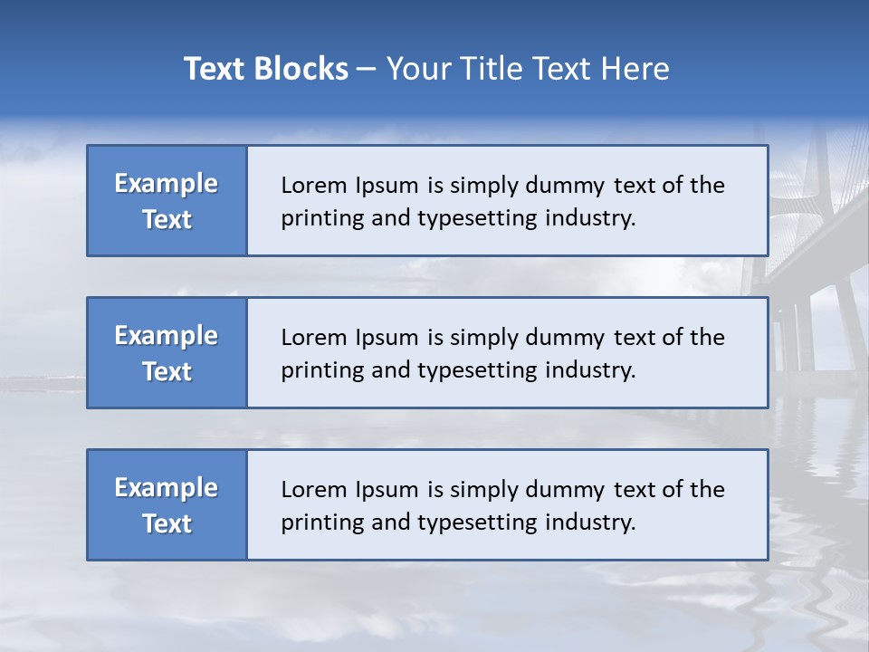 Bridge PowerPoint Template