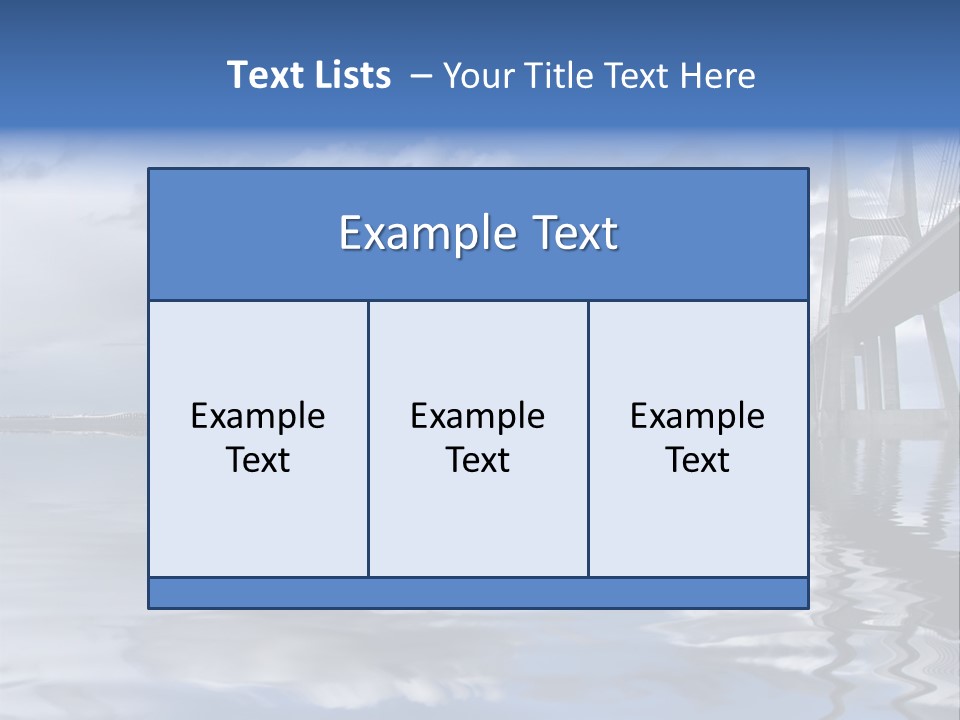 Bridge PowerPoint Template