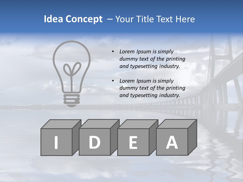 Bridge PowerPoint Template