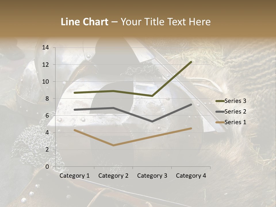 Armour Of Dark Ages On A Leather. This Armour Is Used By Club Members Today.. PowerPoint Template