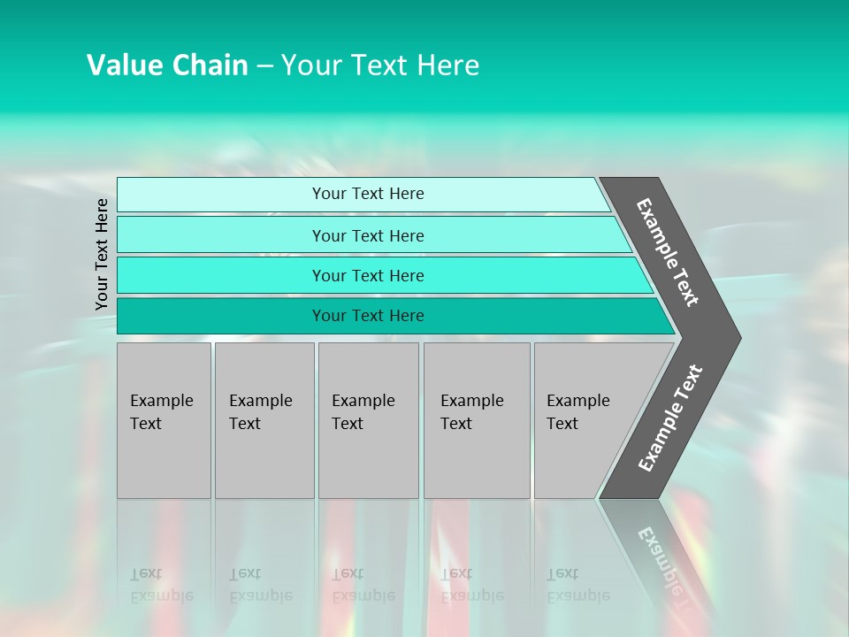 Man Screaming On Fast Roller Coaster With Zoom Blur PowerPoint Template