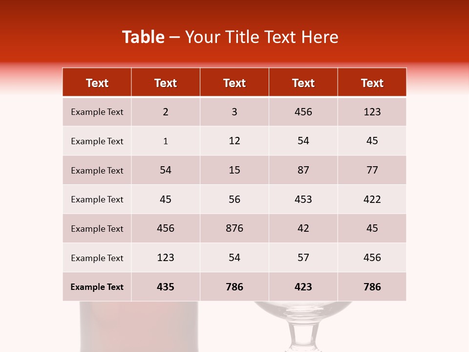 Beer Glass And A Beer Bottle Isolated Against White Background PowerPoint Template