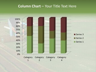 A Man Rolling Turf Grass Sod On Putting Green PowerPoint Template