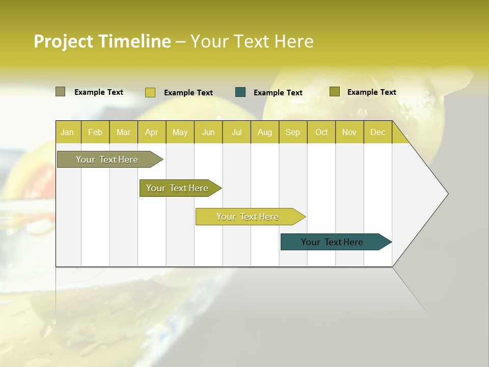 Martini With Olives Isolated On Black Focus On Rim Of Glass. Very Shallow Depth Of Field. PowerPoint Template