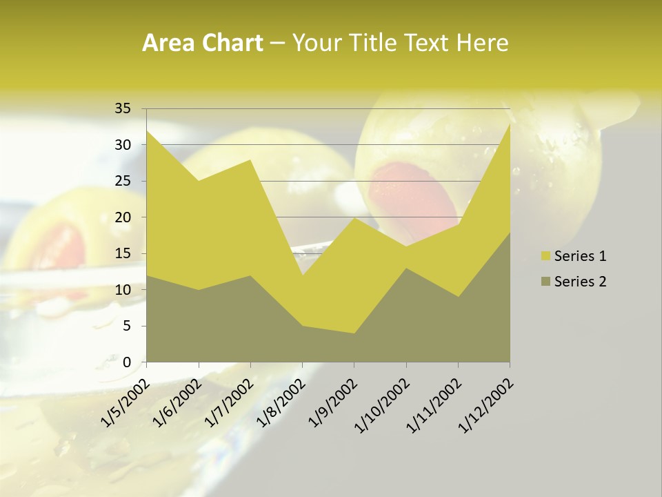 Martini With Olives Isolated On Black Focus On Rim Of Glass. Very Shallow Depth Of Field. PowerPoint Template