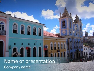 Pelourinho PowerPoint Template