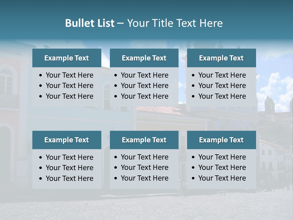 Pelourinho PowerPoint Template