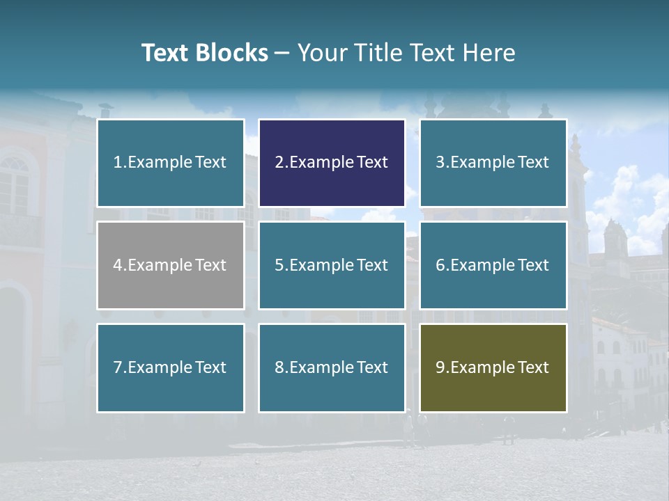 Pelourinho PowerPoint Template