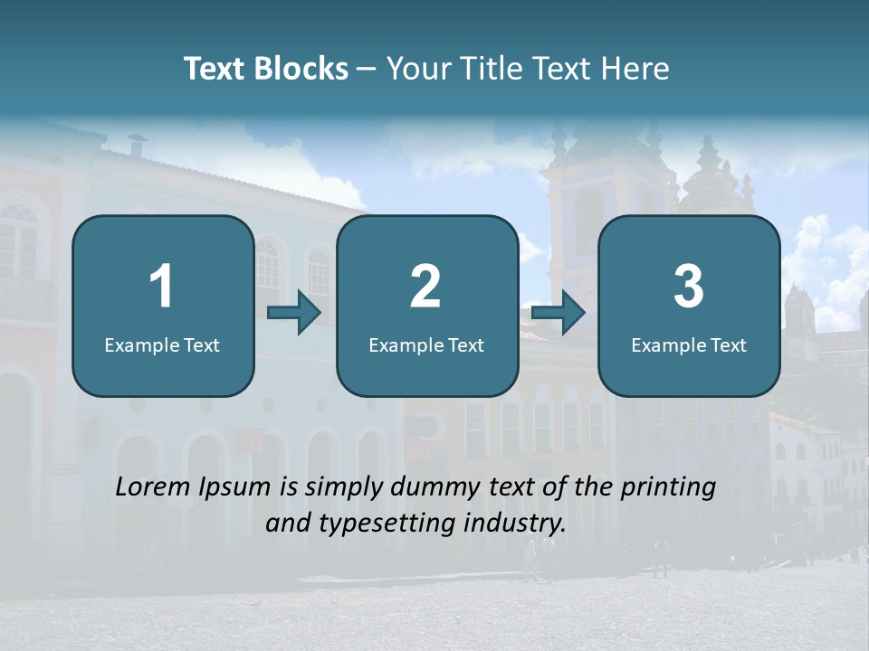 Pelourinho PowerPoint Template