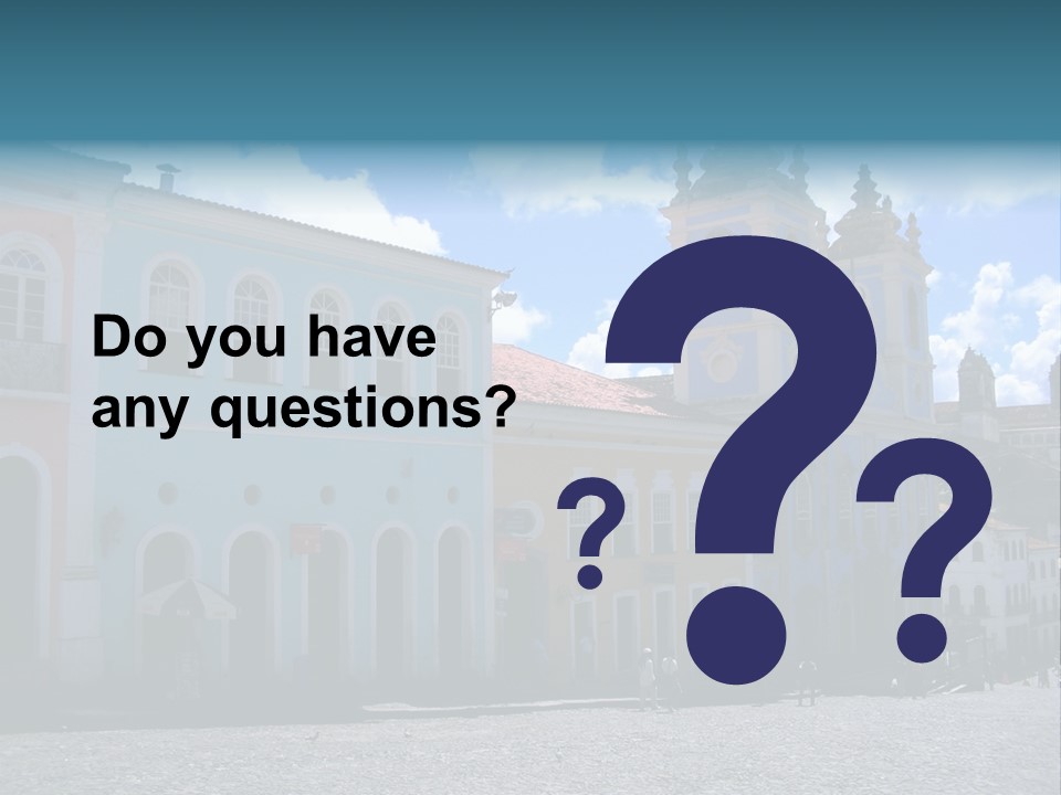 Pelourinho PowerPoint Template