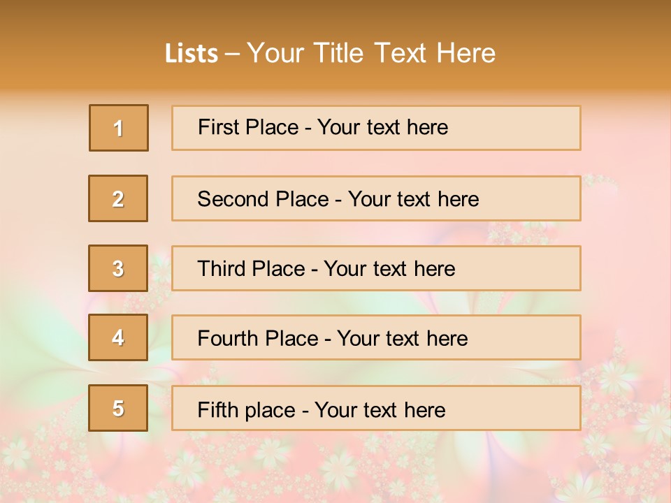 Summer Vision PowerPoint Template