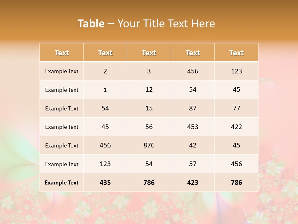 Summer Vision PowerPoint Template