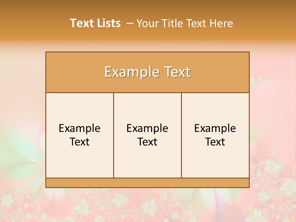 Summer Vision PowerPoint Template